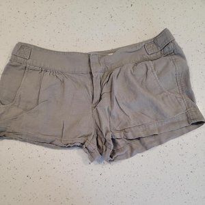 Old navy Gray linen short size 8
